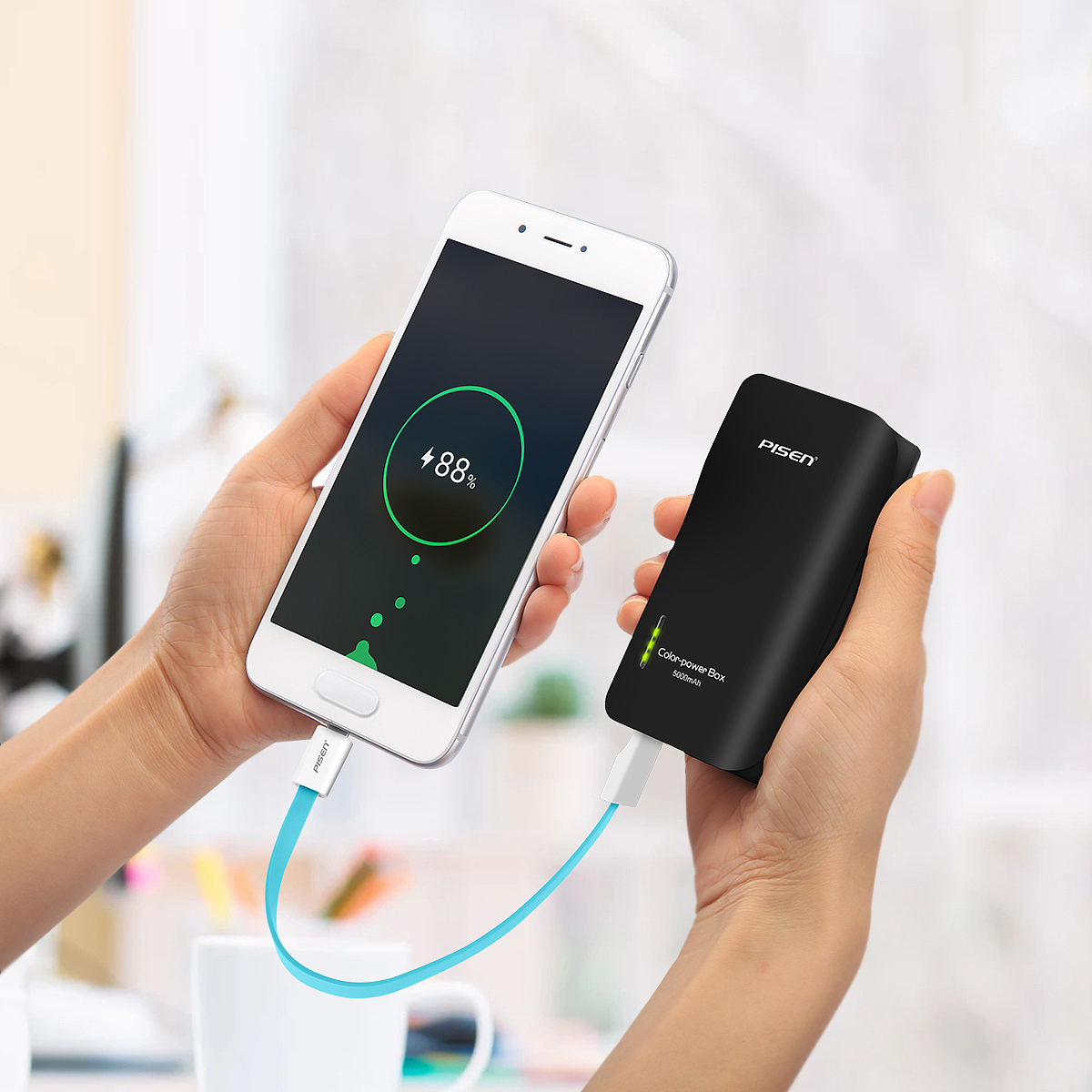 亚马逊数据线主图设计