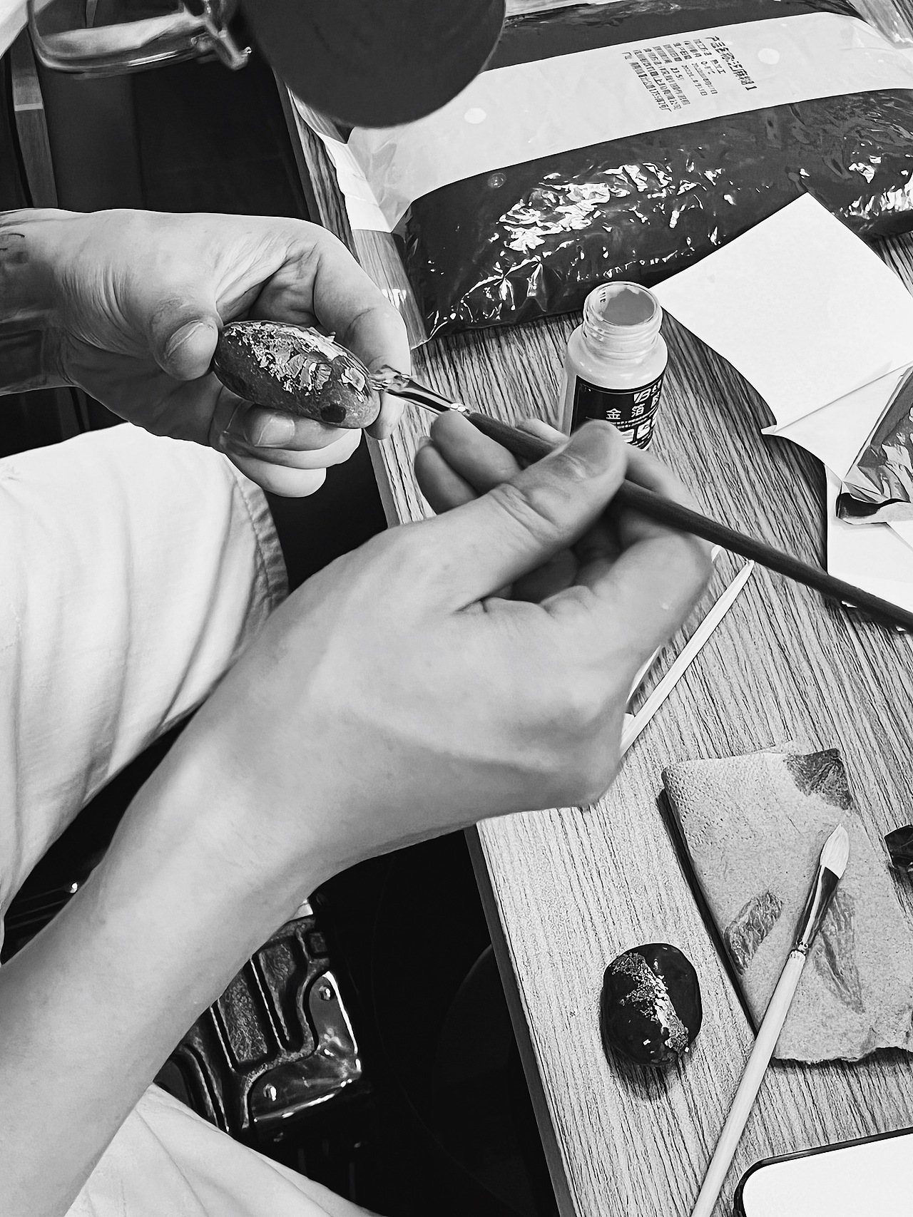 深圳美食摄影--「 满记甜品 」黑养系列新品海报