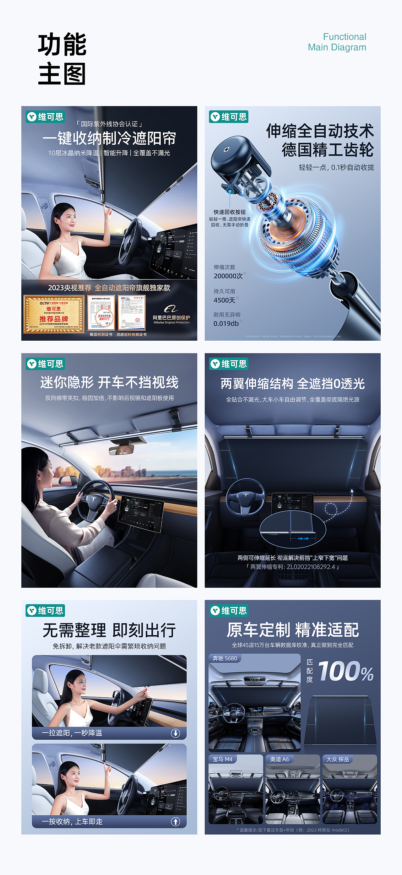 【革新驾驶体验】遮阳系列产品视觉设计