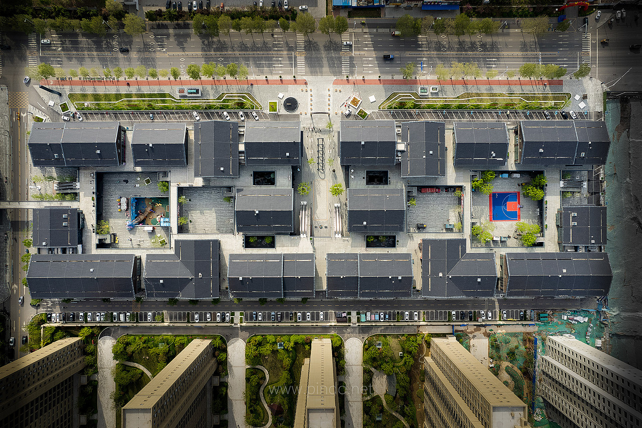 地产建筑景观摄影山东淄博鱼盐里