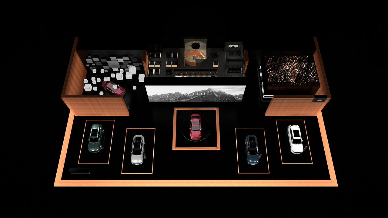 2021成都捷尼赛斯汽车展—Chengdu Genesis Auto Show（图ZMzExMTY0Mzgw） - 展陈设计 - 站酷设计师NormanYan原创素材 - 站酷ZCOOL