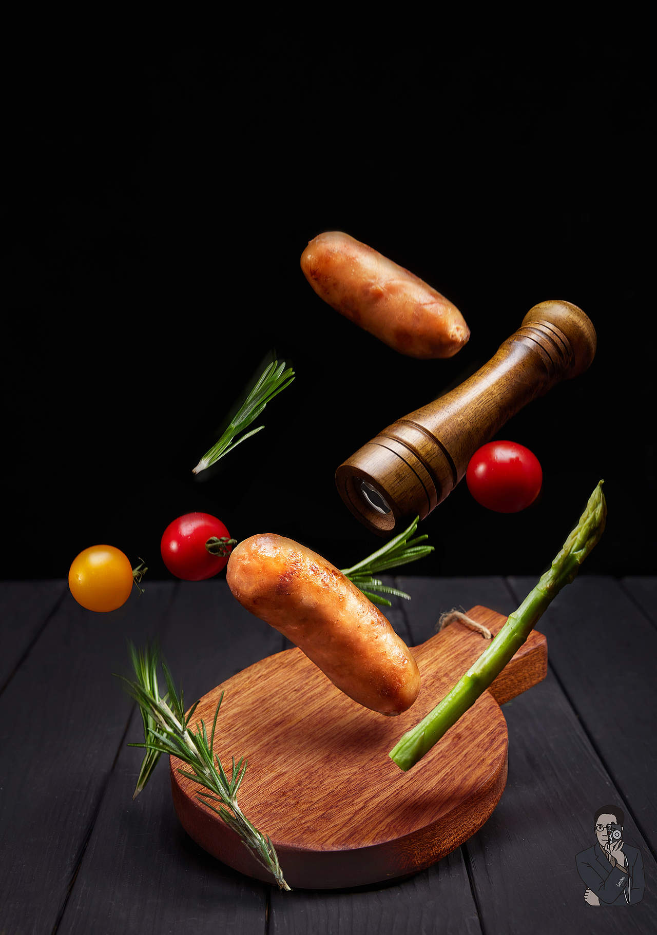 给百胜中国拍的一些片子