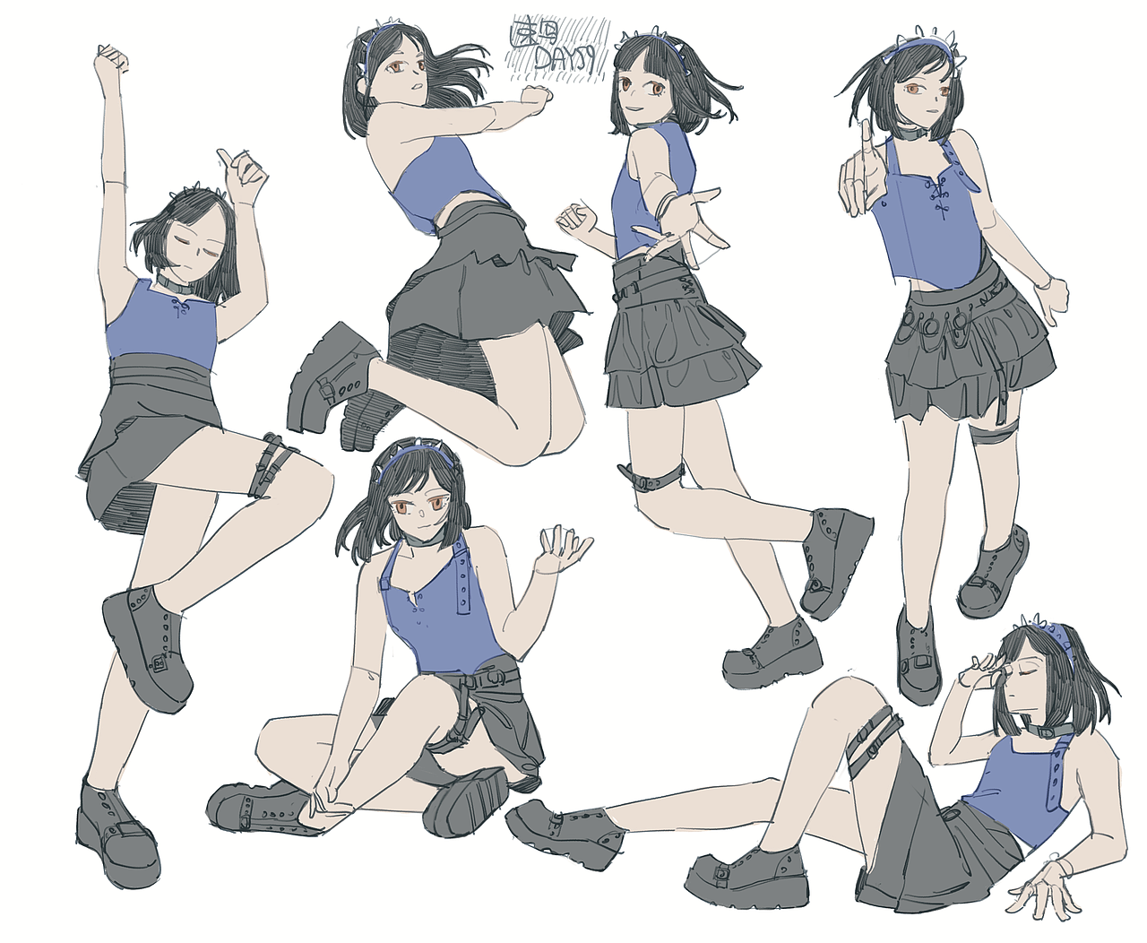 #速寫60天挑戰(zhàn)賽# day59 @速寫班長（圖ZMjk5MTQ0NzU2） - 創(chuàng)作習(xí)作 - 站酷設(shè)計師月牙鹽原創(chuàng)素材 - 站酷ZCOOL