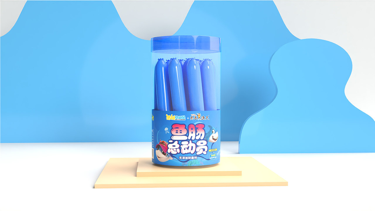 炎亭渔夫ip鱼肠效果图