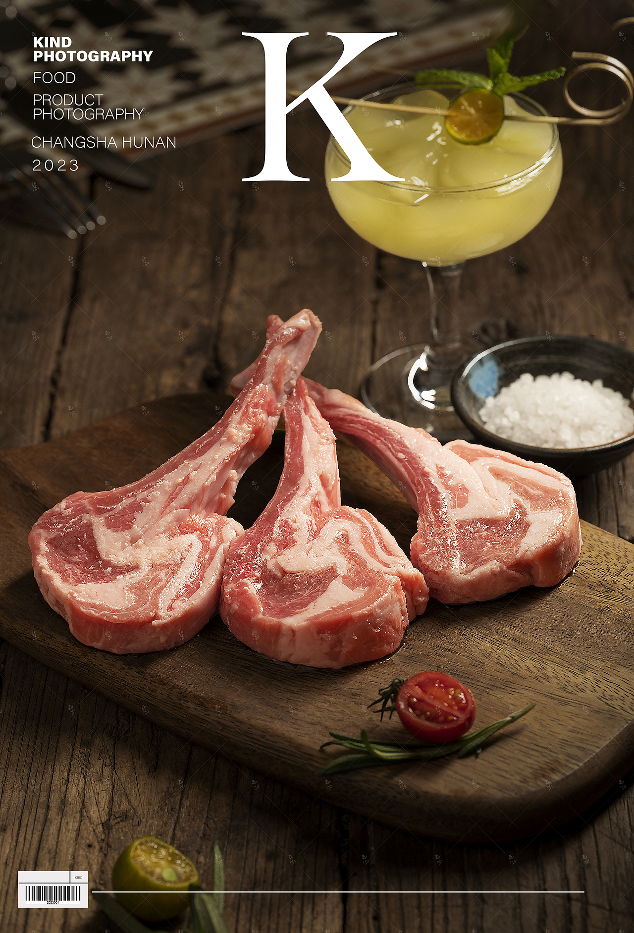 羔羊原切羊排 美食摄影 | 亲切摄影 长沙