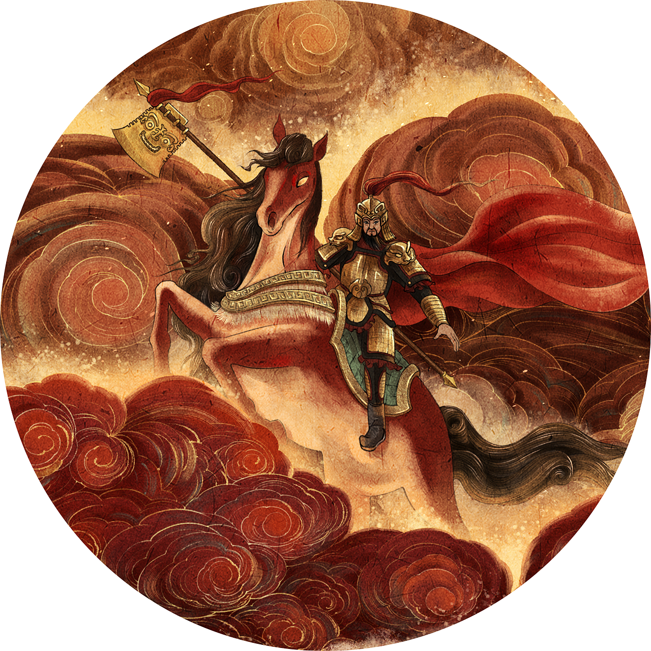 山东省博物馆-亚丑钺（图ZMzIwMDMxOTY4） - 商业插画 - 站酷设计师葡萄树夏原创素材 - 站酷ZCOOL