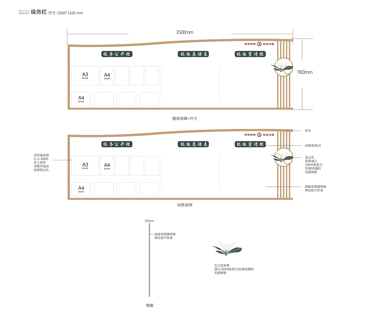 校园导视工艺图