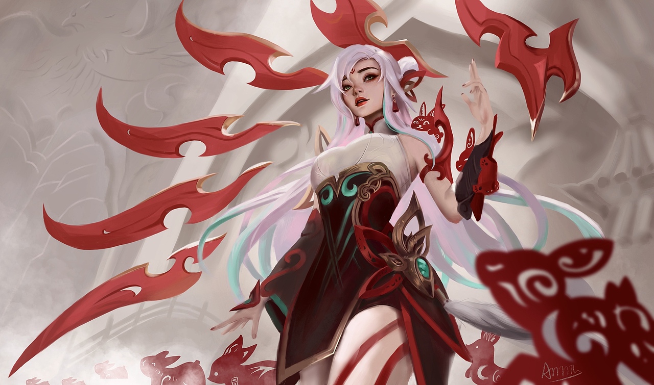 剪纸仙灵——艾瑞莉娅