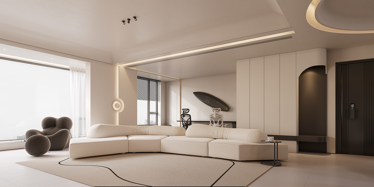 室內(nèi)設(shè)計(jì)原創(chuàng)作品（圖ZMzUwMTIyNTk2） - 家裝設(shè)計(jì) - 站酷設(shè)計(jì)師杜潤(rùn)民原創(chuàng)素材 - 站酷ZCOOL