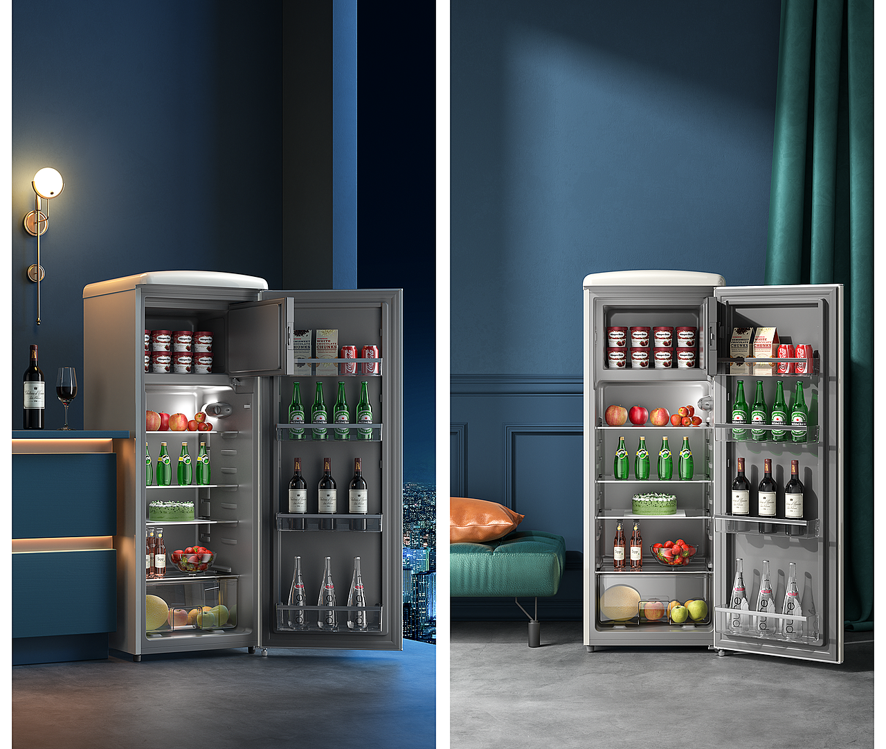 冰箱渲染场景（图ZMzI1MTA4ODQw） - 产品 - 站酷设计师叫我第一名嗯原创素材 - 站酷ZCOOL