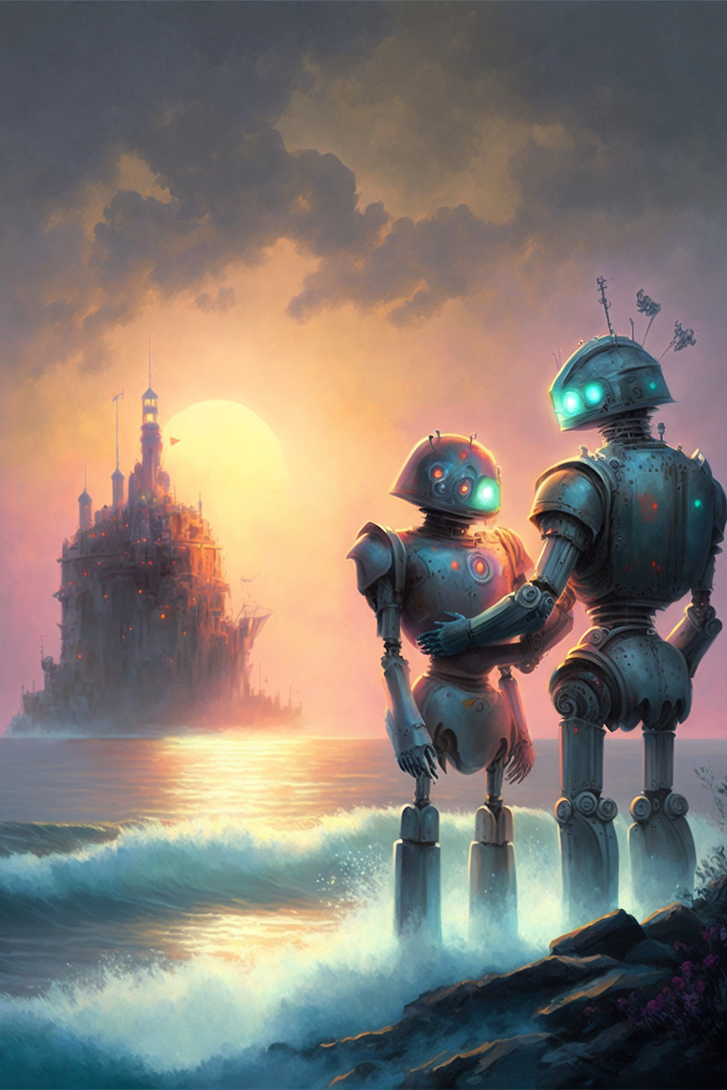 恋爱中的机器人—— 模仿各大艺术大师风格绘图