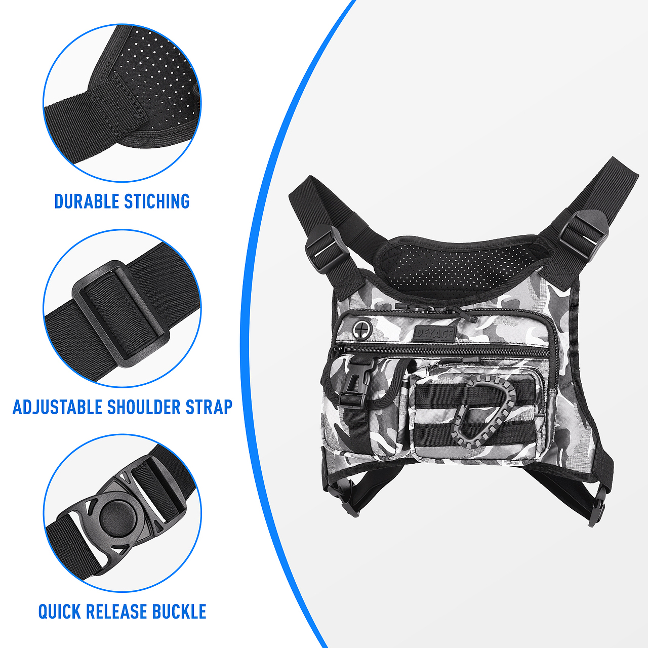 亚马逊图片设计 主图/A+ 胸包设计