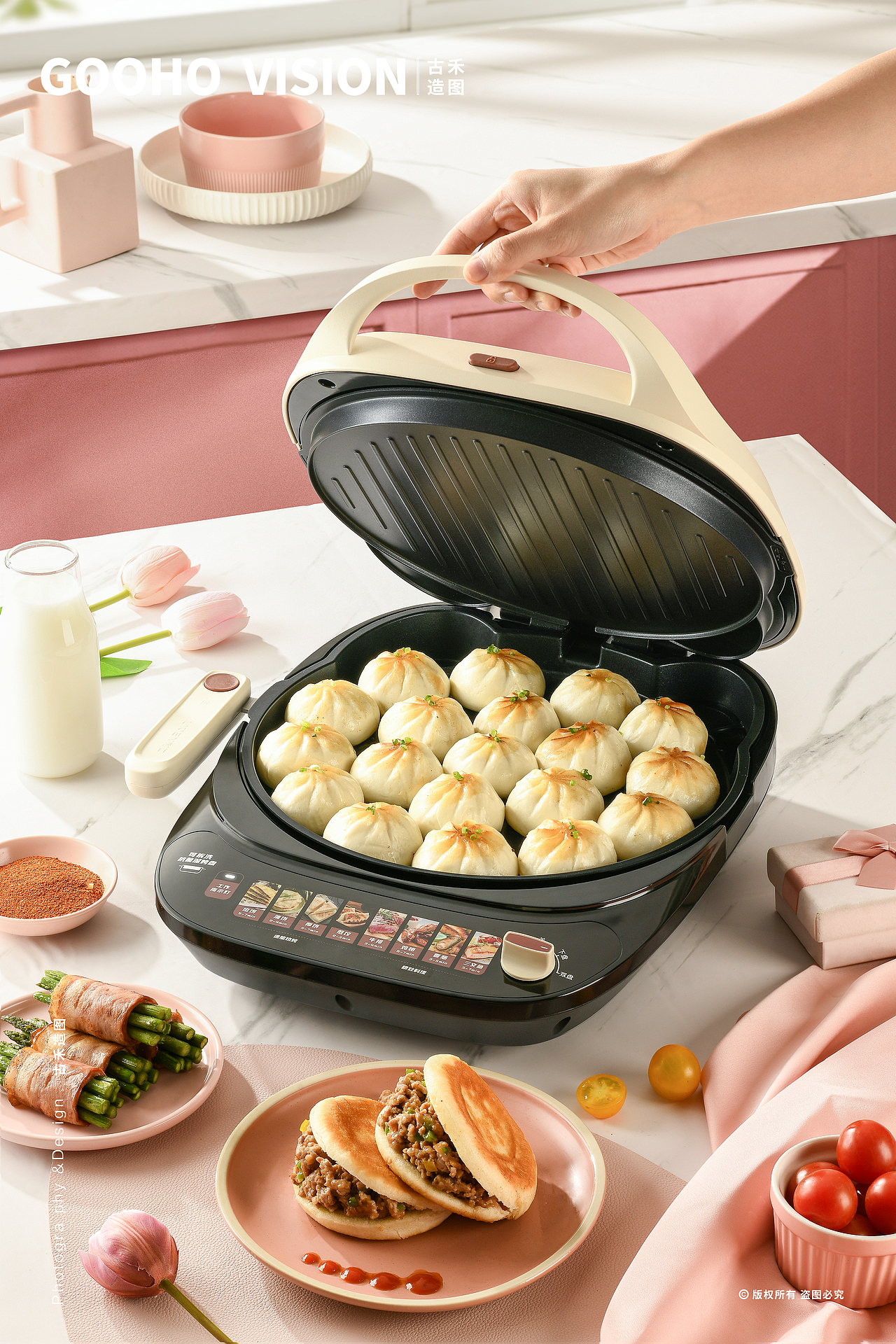 电饼铛系列丨古禾造图 GOOHO VISION