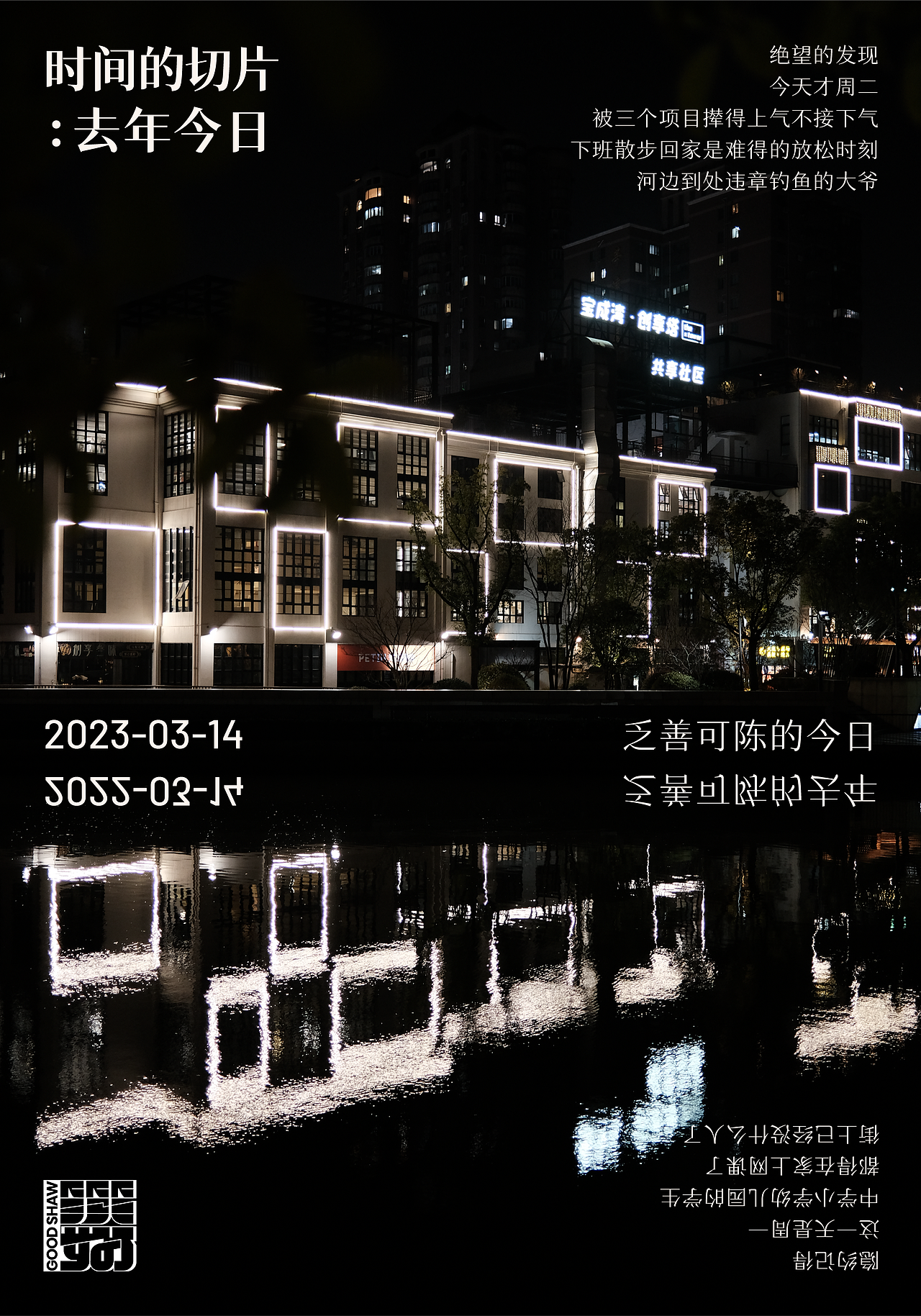 时间的切片:去年今日