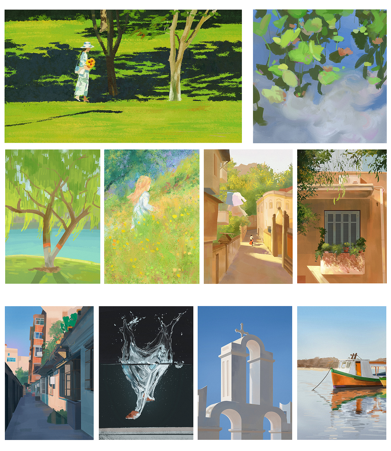 色彩60天挑戰(zhàn)賽（圖ZMjk5NDI2Njk2） - 創(chuàng)作習(xí)作 - 站酷設(shè)計(jì)師栩栩今天畫(huà)畫(huà)了嗎原創(chuàng)素材 - 站酷ZCOOL