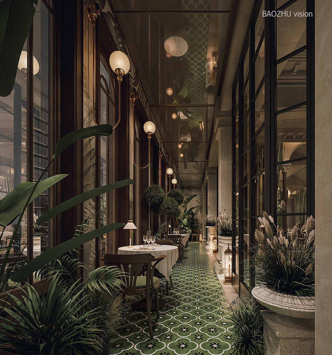 無二酒店效果图方案（图ZMzQxNTc1MTU2） - 酒店餐饮设计 - 站酷设计师宝猪GZC原创素材 - 站酷ZCOOL