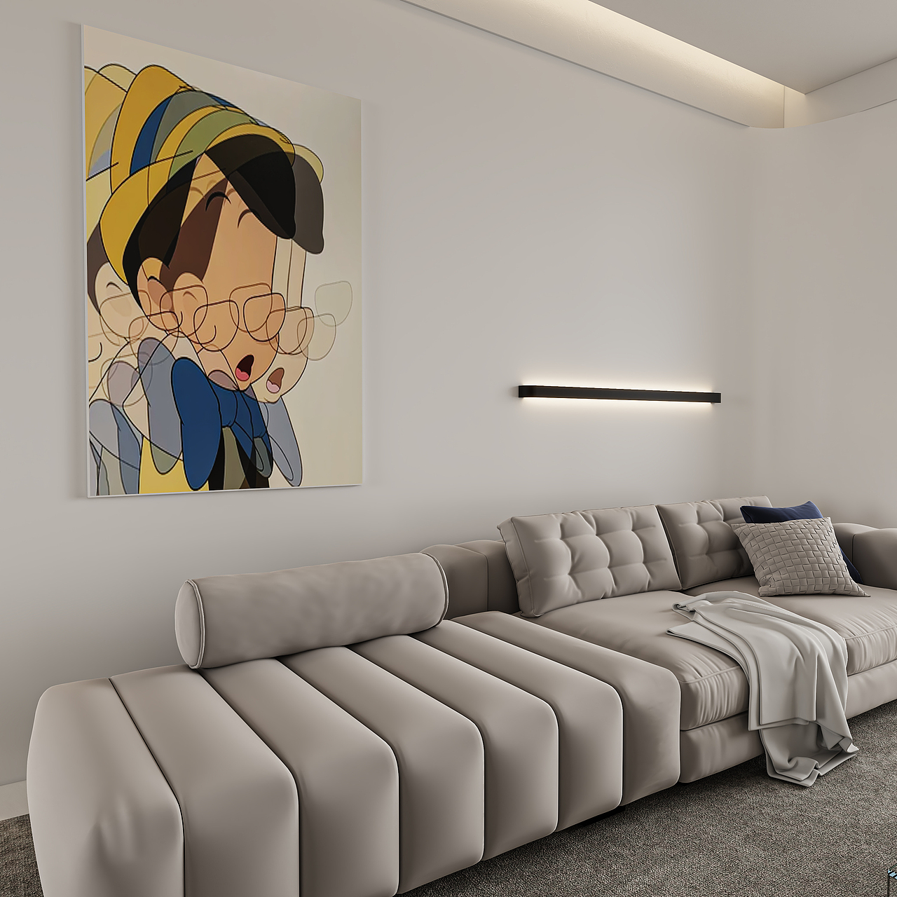 简单的白色,不简单的白色。