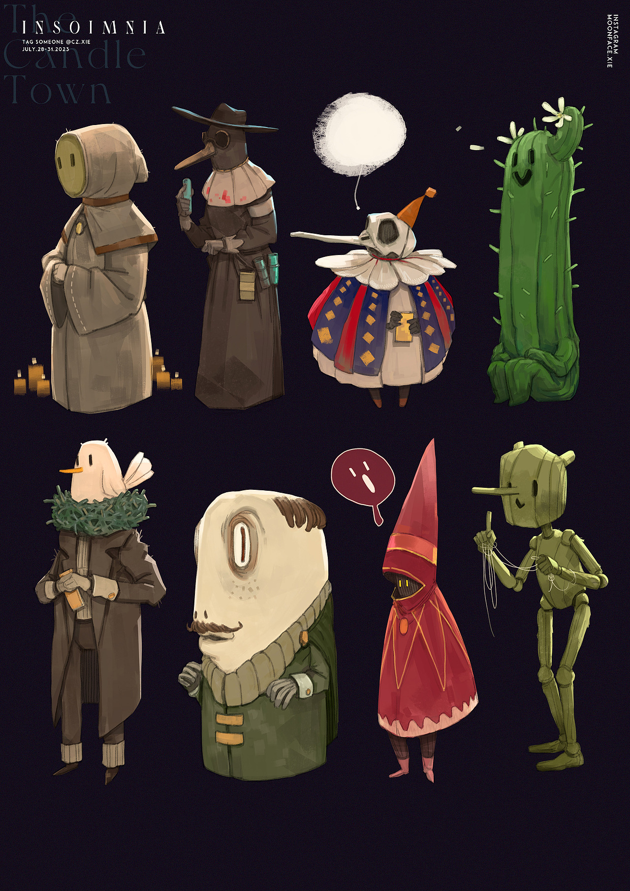 The Candle Town / concept