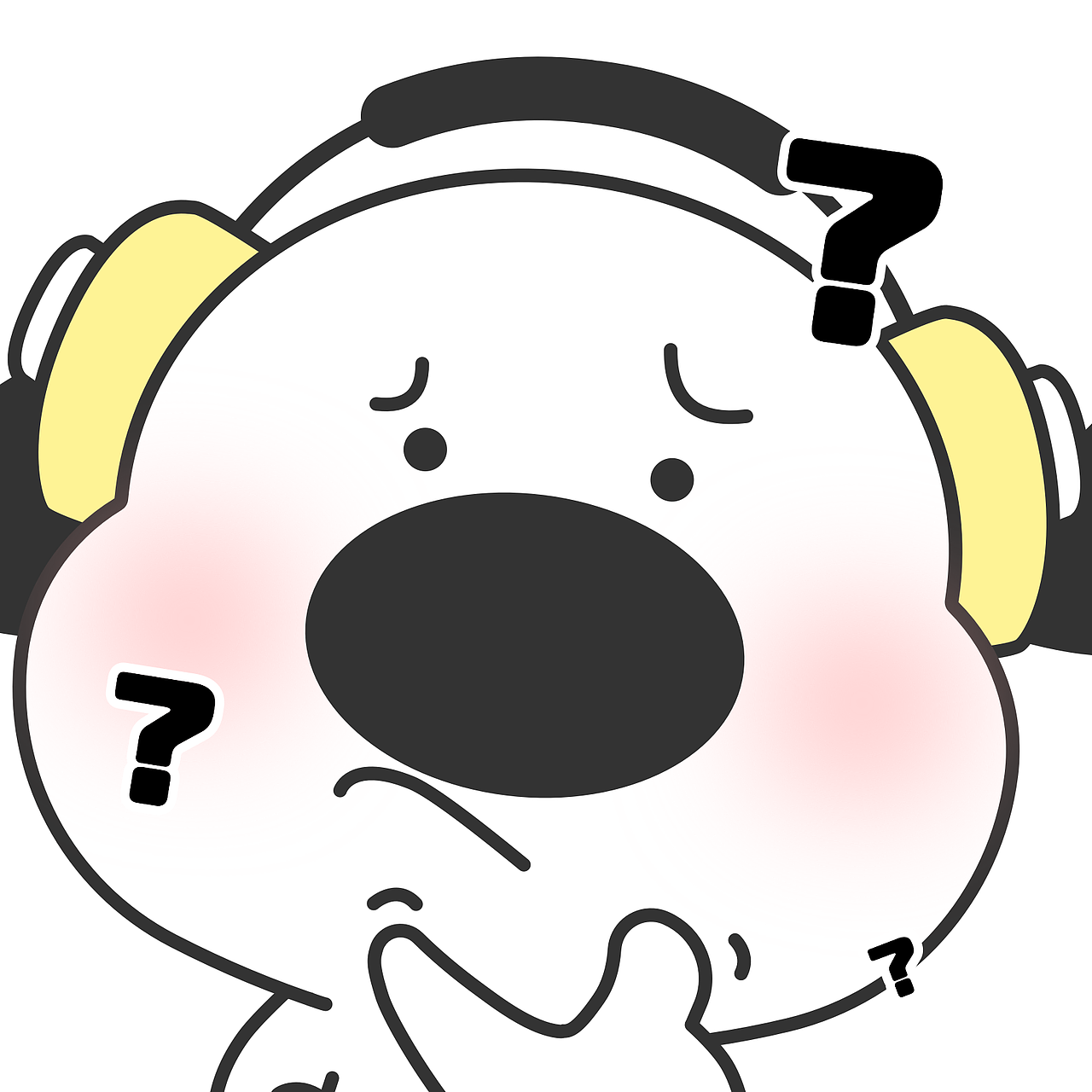 音乐小狗 | 微信表情包（图ZMzY0NjI1NTY0） - 其他 - 站酷设计师小小郭同学锕原创素材 - 站酷ZCOOL