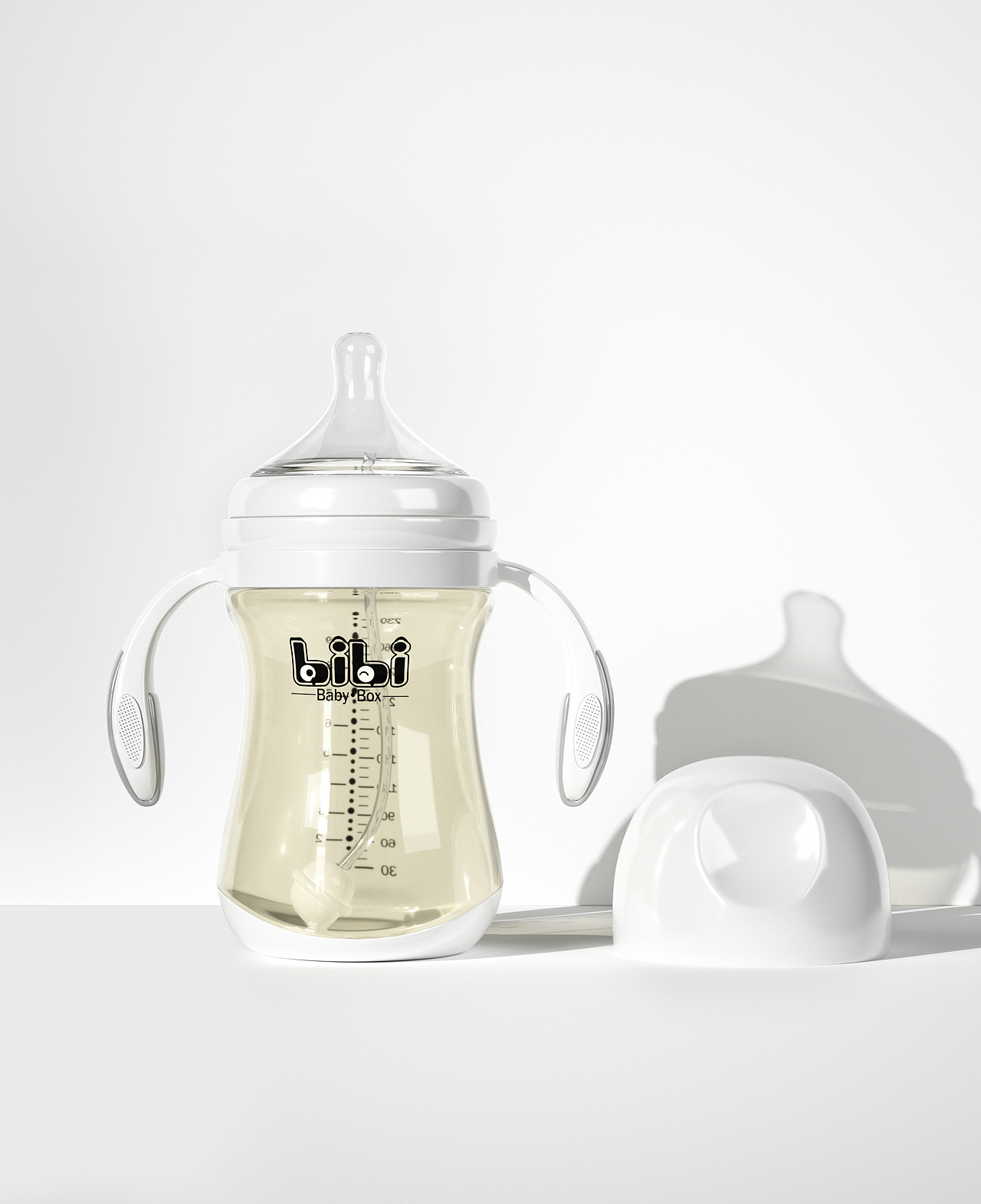 产品渲染-婴儿奶瓶