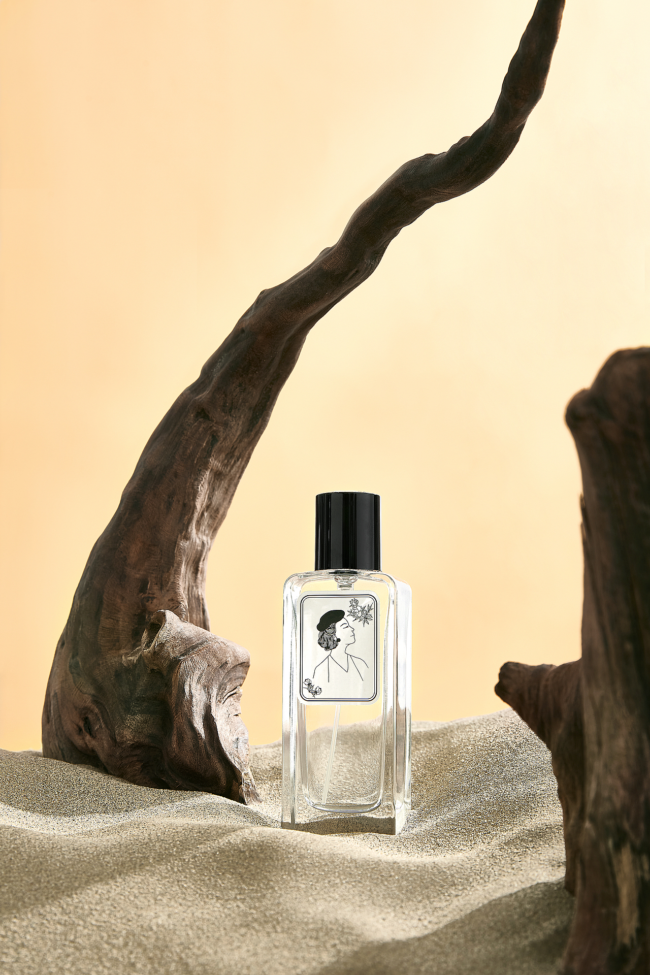 香水静物创意场景拍摄