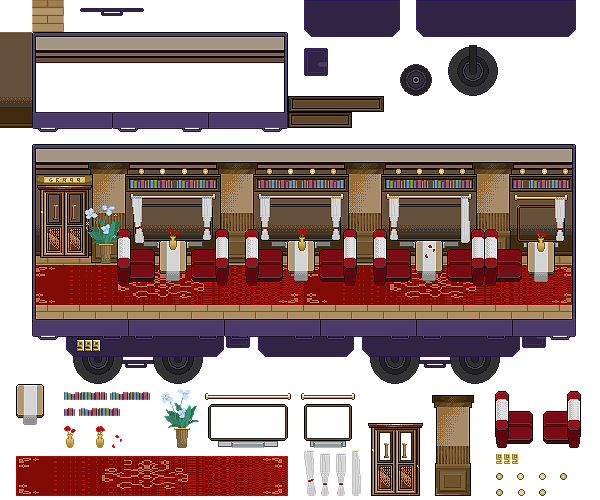 毕业设计像素画场景