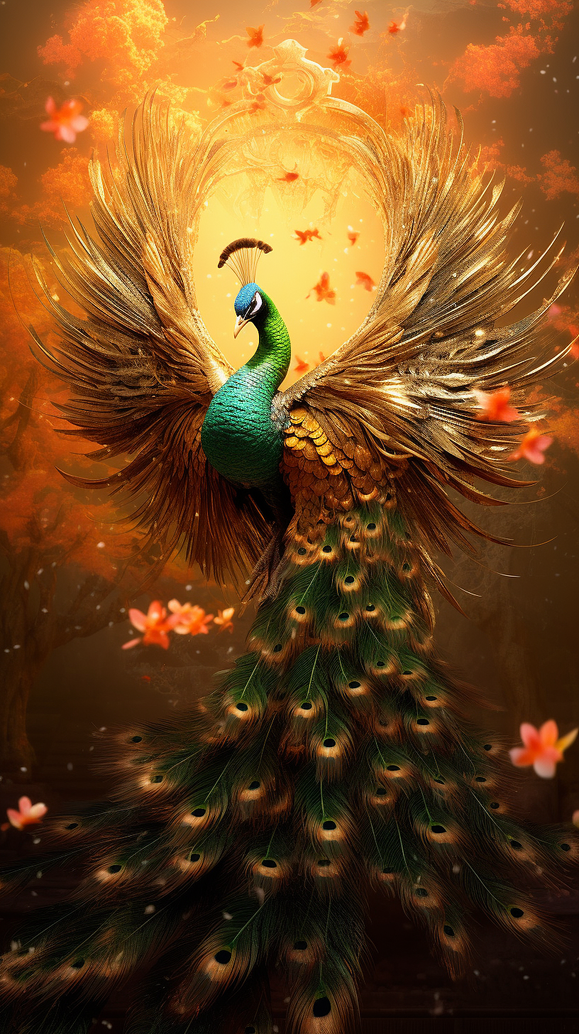 中国古代神兽系列-凤凰（图ZMzQ0ODM1Mzky） - 创作习作 - 站酷设计师艺舟1014原创素材 - 站酷ZCOOL