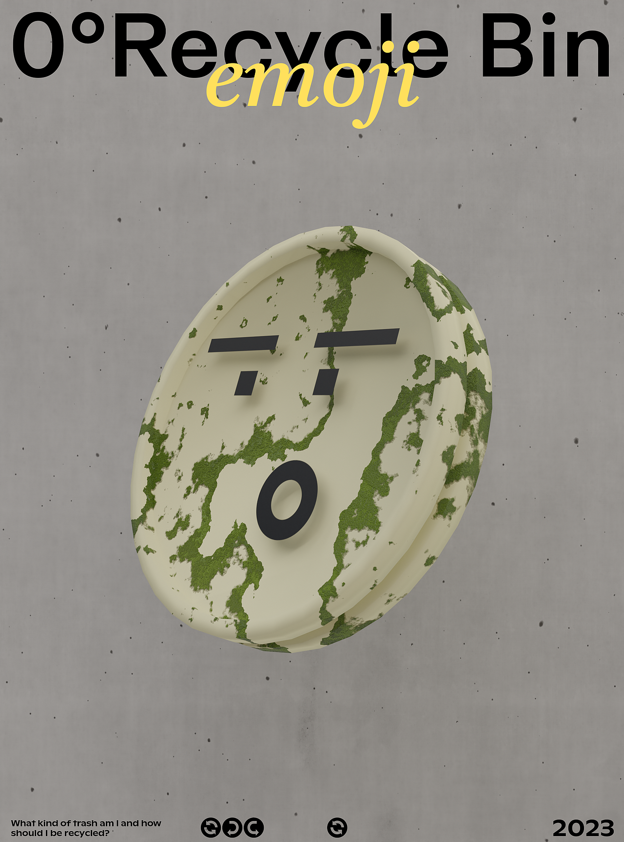 0°Recycle Bin Eomji mood.（图ZMzM0NTU3MDg0） - 海报 - 站酷设计师简如水原创素材 - 站酷ZCOOL