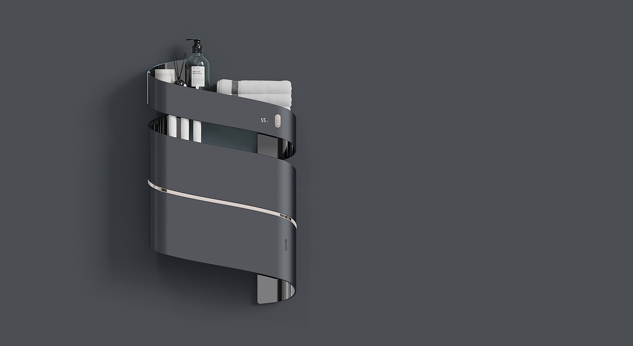 电热毛巾架外观设计