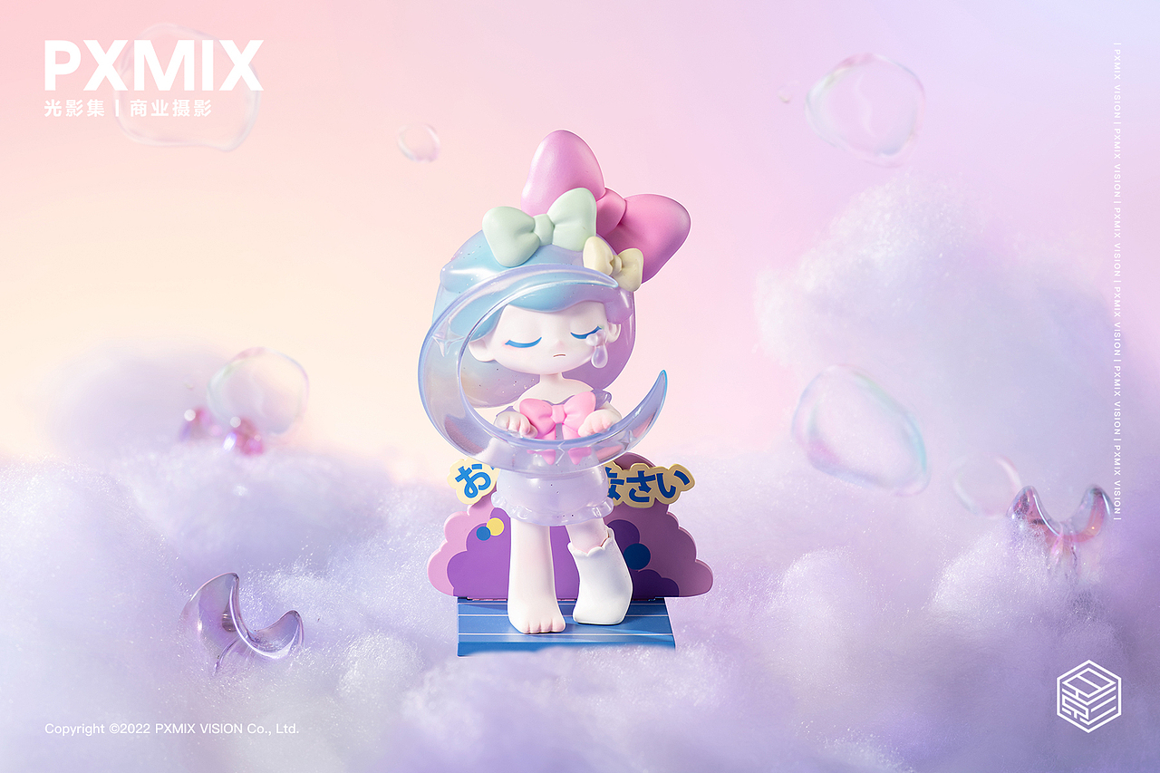 创意潮玩摄影丨泡泡玛特AZURA x 光影集