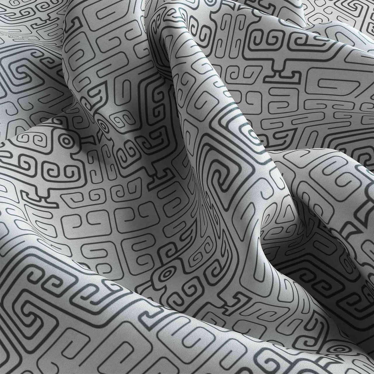 三星堆印花艺术