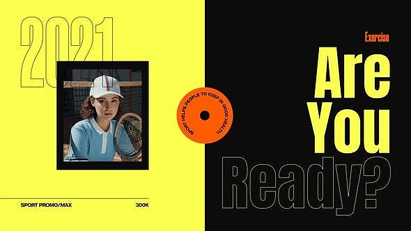 AE模板|创意品牌展示宣传发布会现场活动快剪运动会场