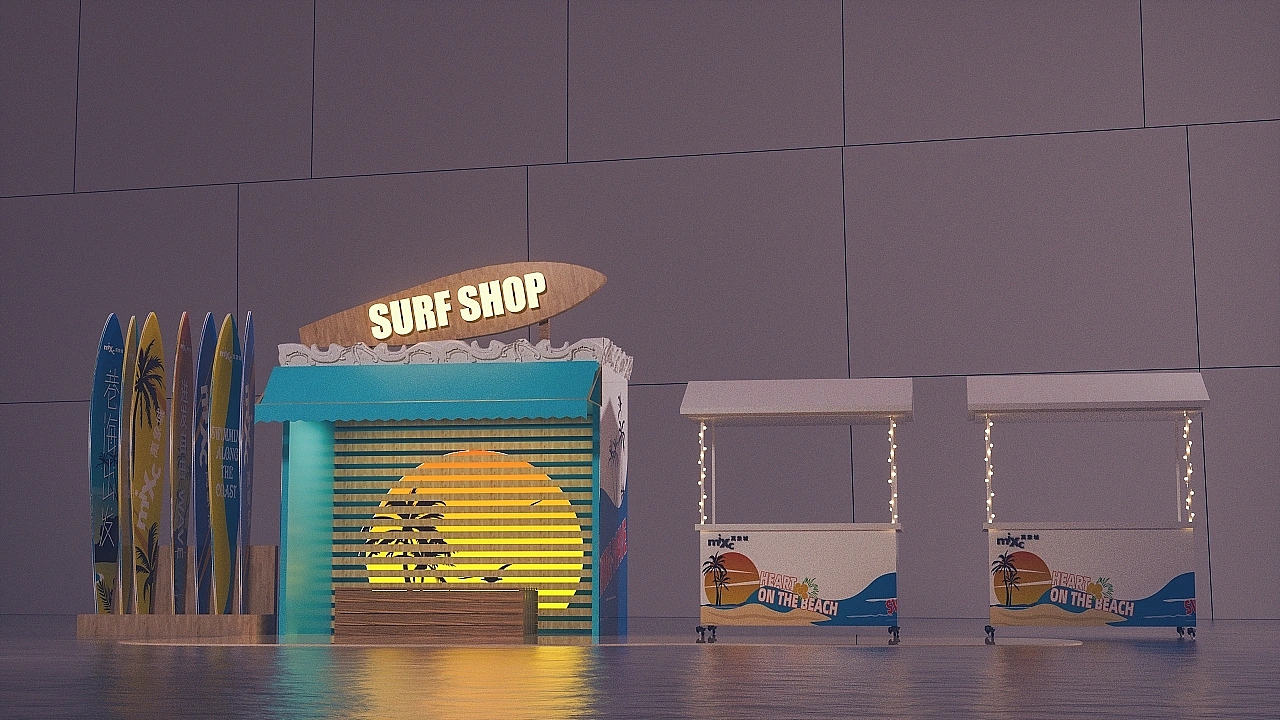 夏日娱乐路演活动（图ZMzQ3MDAxMTU2） - 展陈设计 - 站酷设计师tu0808原创素材 - 站酷ZCOOL