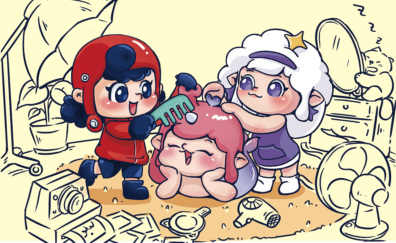 2022-卡通IP形象吉祥物作品合集(部分)文创潮玩品牌