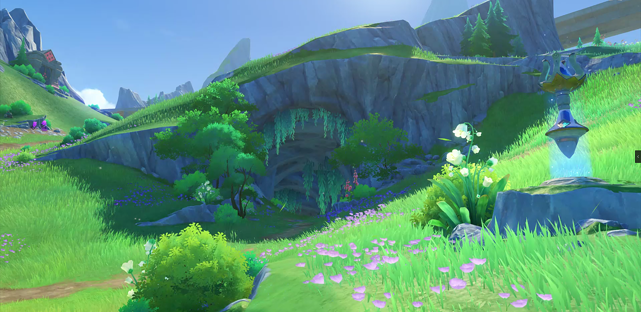 原神 -【枫丹】- 枫丹廷海岸 - 关卡美术