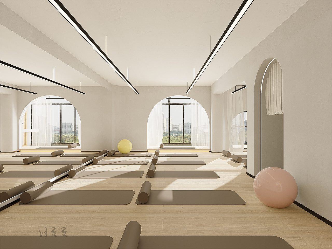 瑜伽馆设计