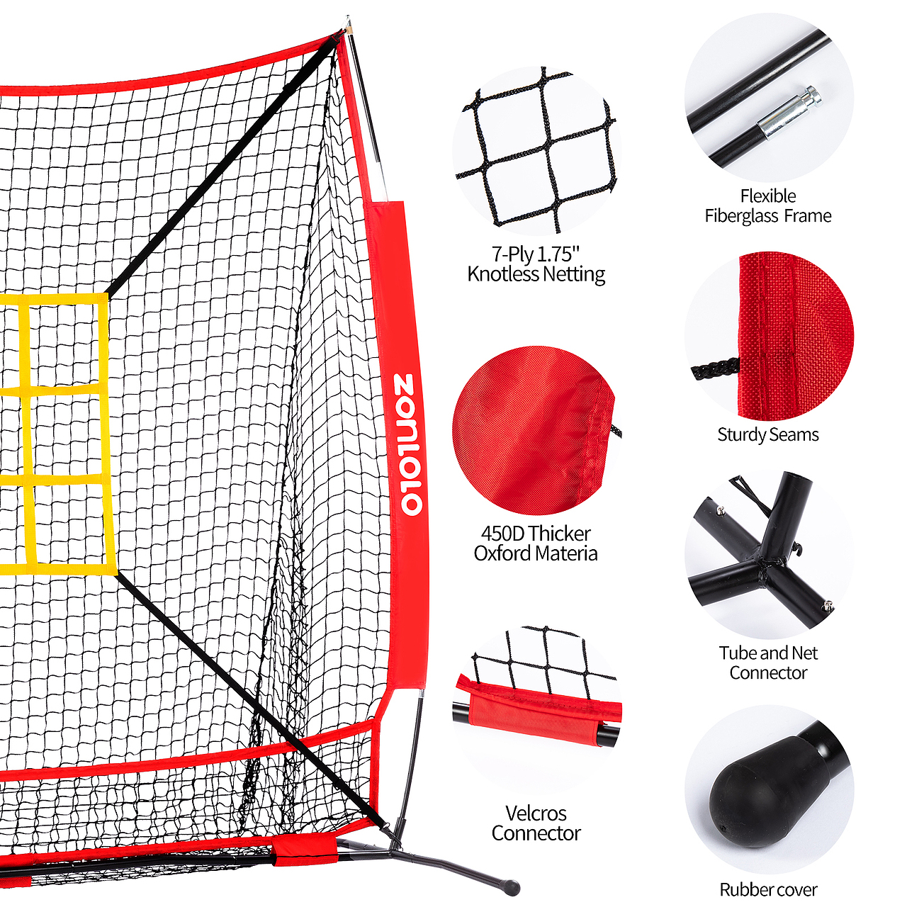 棒球练习网+球架亚马逊主图制作（图ZMzcwNzkyMTAw） - 电商 - 站酷设计师图层视觉电商设计原创素材 - 站酷ZCOOL