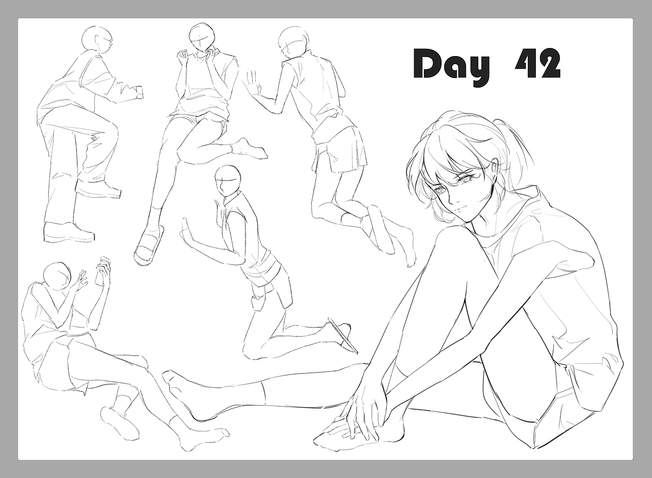 #速寫60天挑戰(zhàn)賽# Day42 @速寫班長（圖ZMjk2NTc1OTQ4） - 創(chuàng)作習作 - 站酷設計師光城祭原創(chuàng)素材 - 站酷ZCOOL