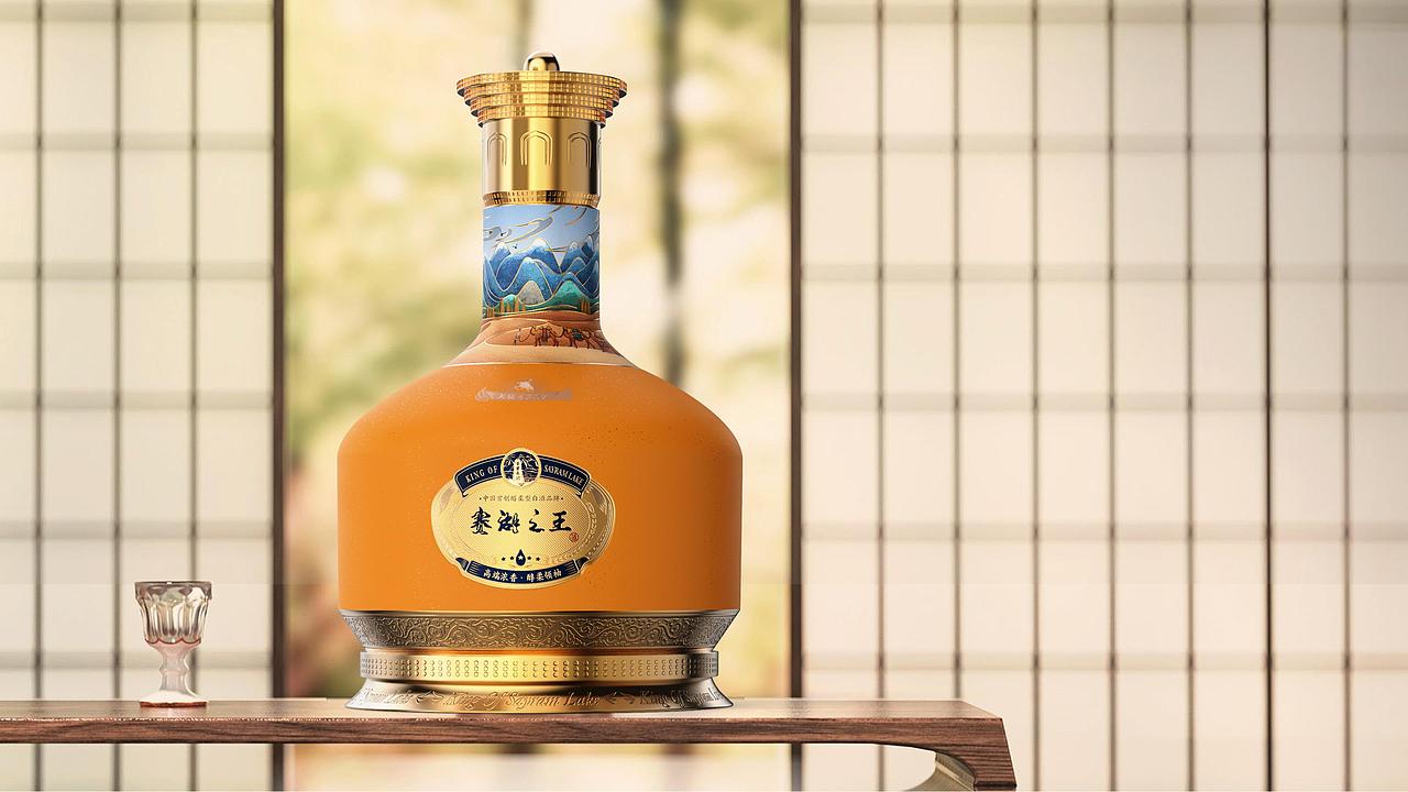 新疆赛里木王 I 白酒包装设计