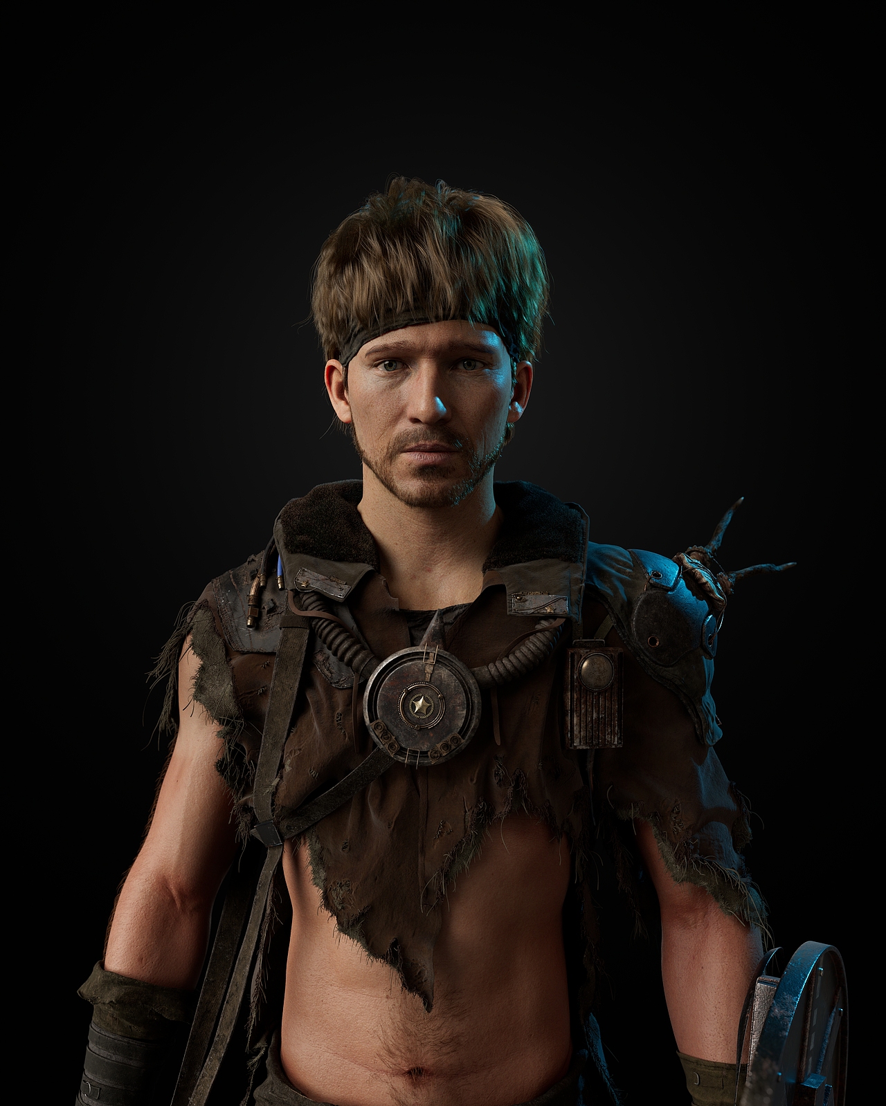 废土风朋克战士（图ZMzU5MjE2Njc2） - 人物/生物 - 站酷设计师晨星日月原创素材 - 站酷ZCOOL