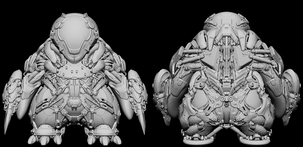 Q版机甲（图ZMzQ5MTcyNzM2） - 产品 - 站酷设计师永暗的吹水鱼原创素材 - 站酷ZCOOL