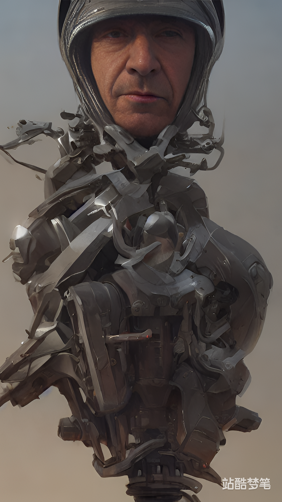 #AI创作实验室#【机甲男】【界面意见反馈】