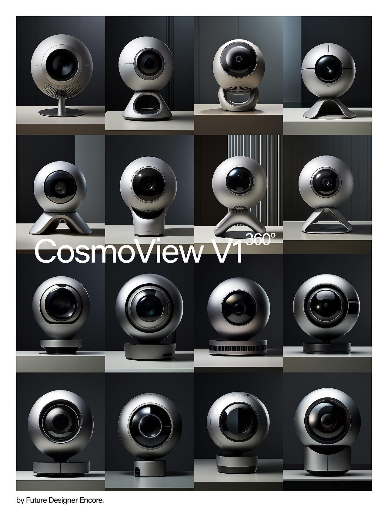 宙视Cosmo-智能安防摄像头概念设计（图ZMzU5Nzc5NzQ0） - 电子产品 - 站酷设计师Encore志鹏原创素材 - 站酷ZCOOL