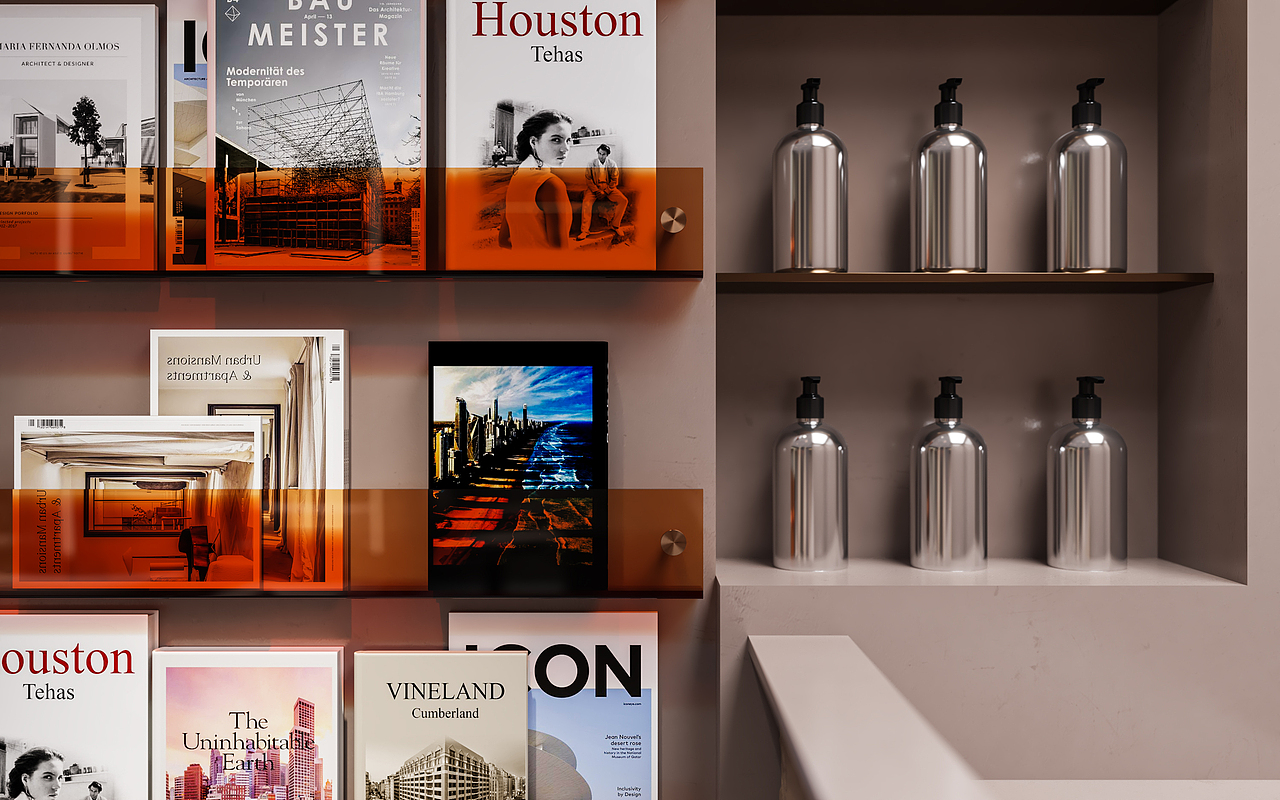 一家小发廊-效果图表现