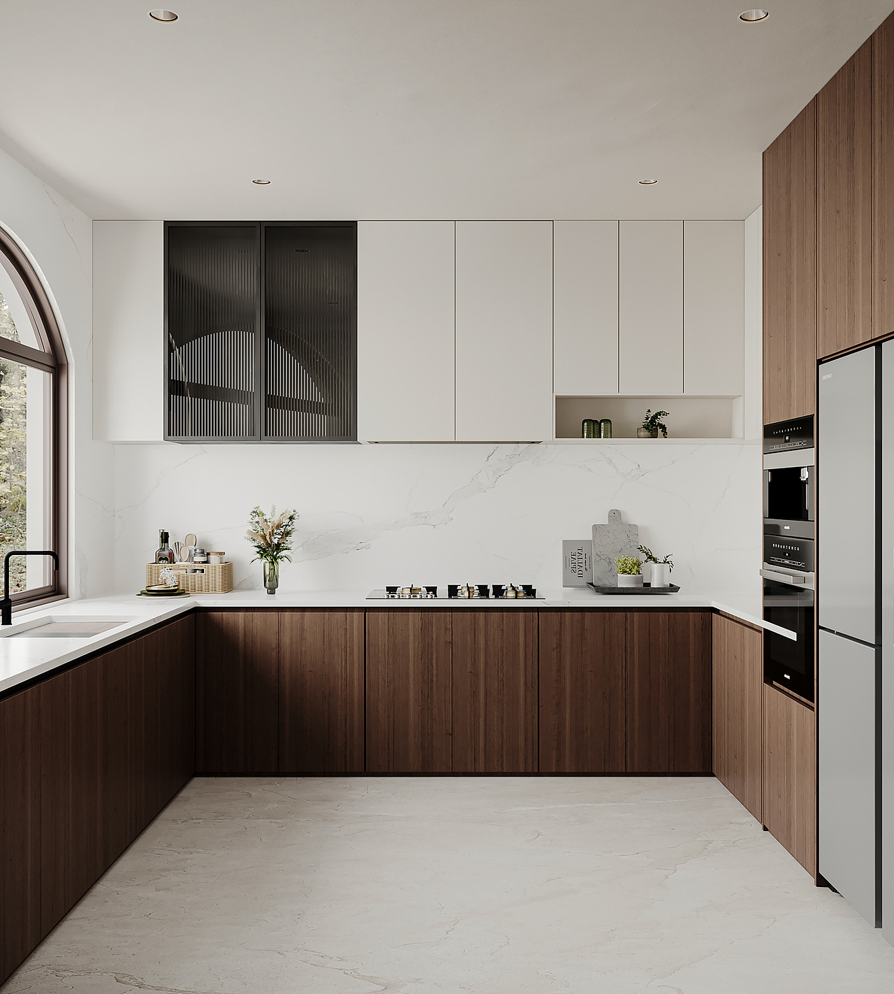 奶油轻奢效果图制作