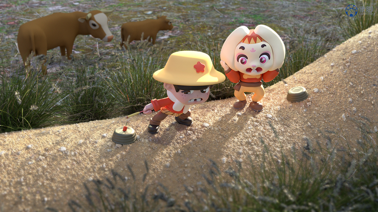 十二生肖系列之兔神烟火人间|90后童年故事漫画系列1-2