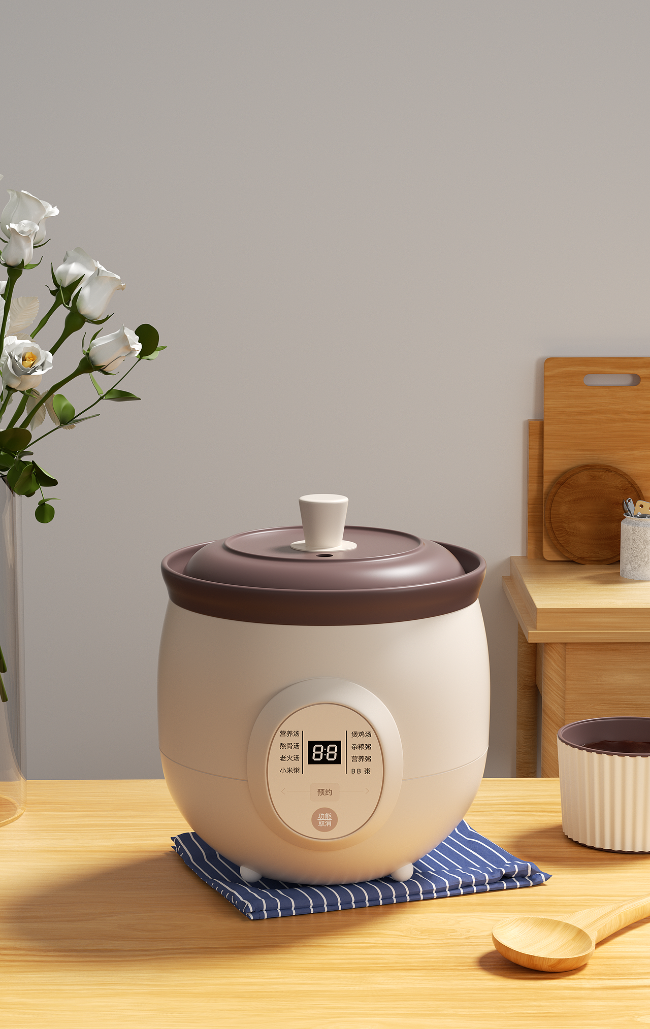 PS/C4D:小蒋同学——电砂锅（图ZMzEzMDA2OTM2） - 产品 - 站酷设计师玉兔捣蒜原创素材 - 站酷ZCOOL