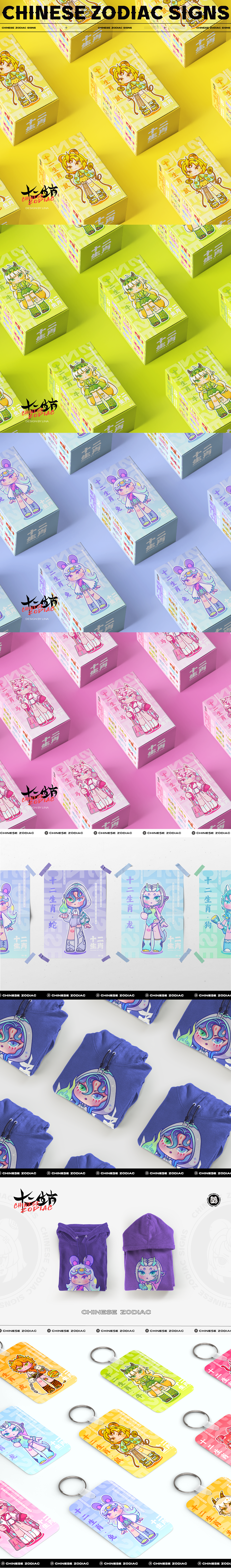 12生肖-原创潮玩盲盒IP形象设计（图ZMzI5MzEwNTcy） - IP形象 - 站酷设计师RIVER001原创素材 - 站酷ZCOOL