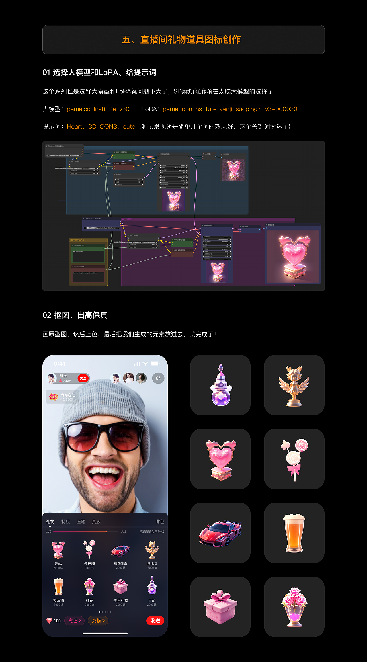 AIGC SD ComfyUI 实践探索 心得分享（图ZMzU4MTA0NzY4） - AI作品 - 站酷设计师赞美_AIGC大帝原创素材 - 站酷ZCOOL