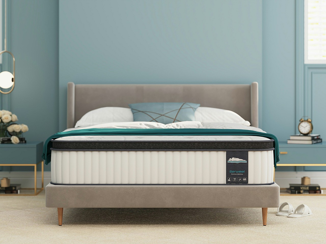 渲染--床垫系列（场景图）（图ZMzY5MTg0NzIw） - 场景 - 站酷设计师破冰魔原创素材 - 站酷ZCOOL